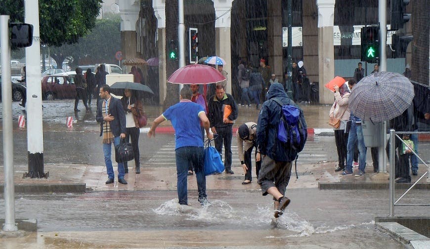 مقاييس الأمطار المسجلة بالمغرب خلال الـ 24 ساعة الماضية