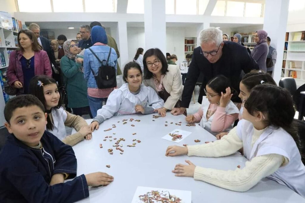 زيارة ممثلي السفارة البلجيكية إلى بلدية الحسيمة